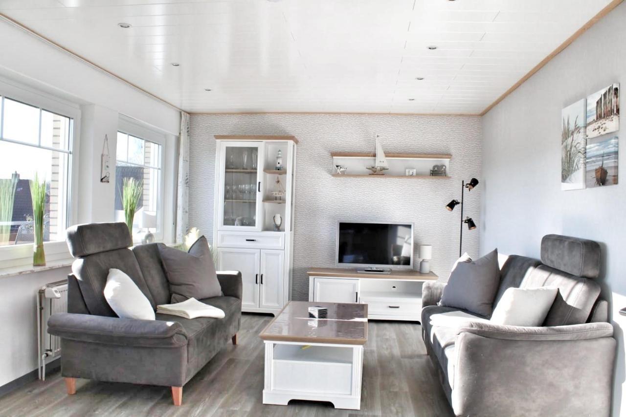 Nordsee Anker Unsere Moderne 87 Qm Ferienwohnung Mit Zwei Schlafzimmer In Norden Ortsteil Ostermarsch ภายนอก รูปภาพ