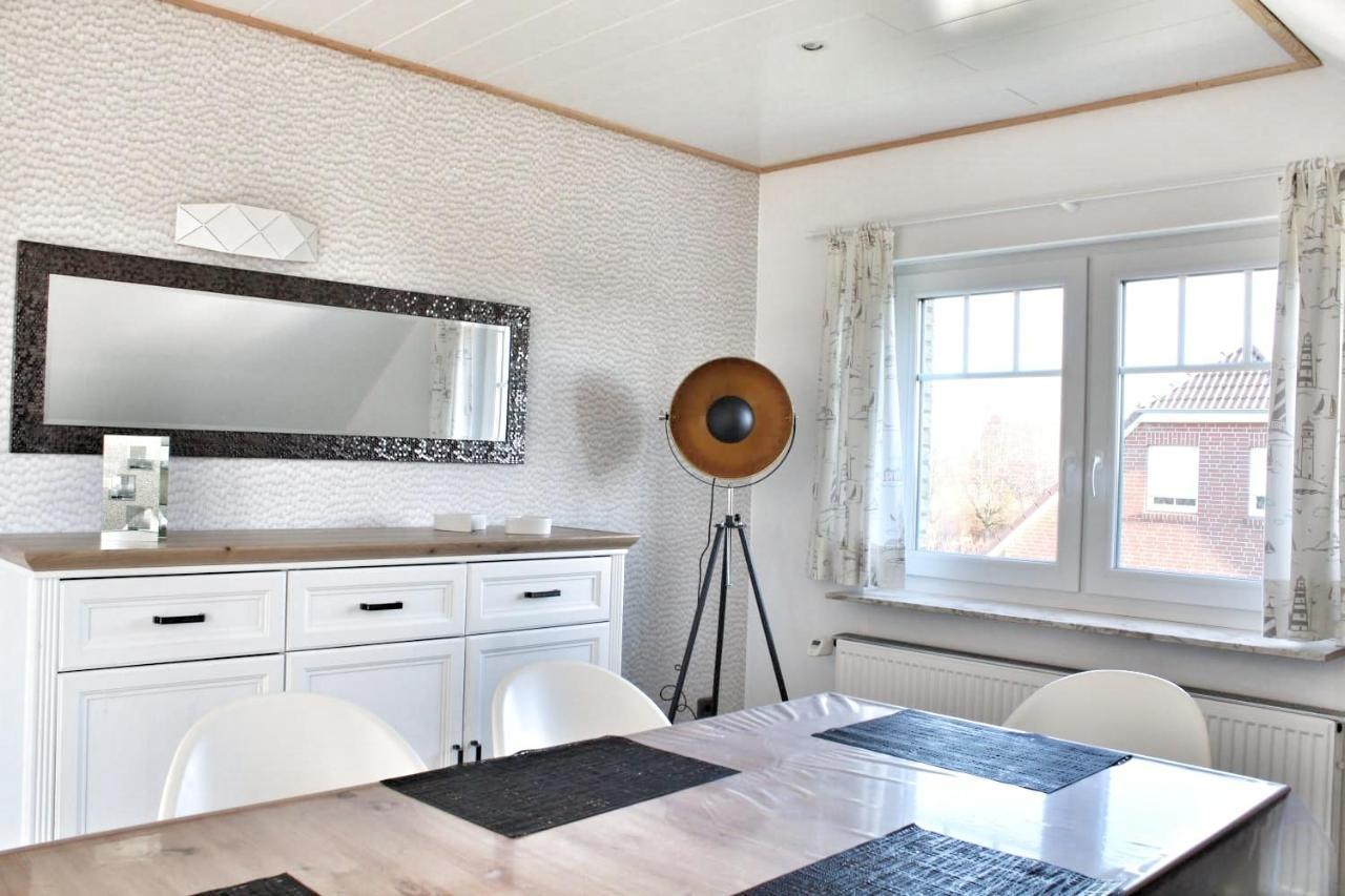 Nordsee Anker Unsere Moderne 87 Qm Ferienwohnung Mit Zwei Schlafzimmer In Norden Ortsteil Ostermarsch ภายนอก รูปภาพ
